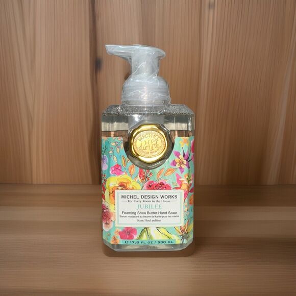 Michel Design Works SHEA BUTTER FOAMING HAND SOAP Jubilee Floral Fruit 17.8 oz - Picture 1 of 2